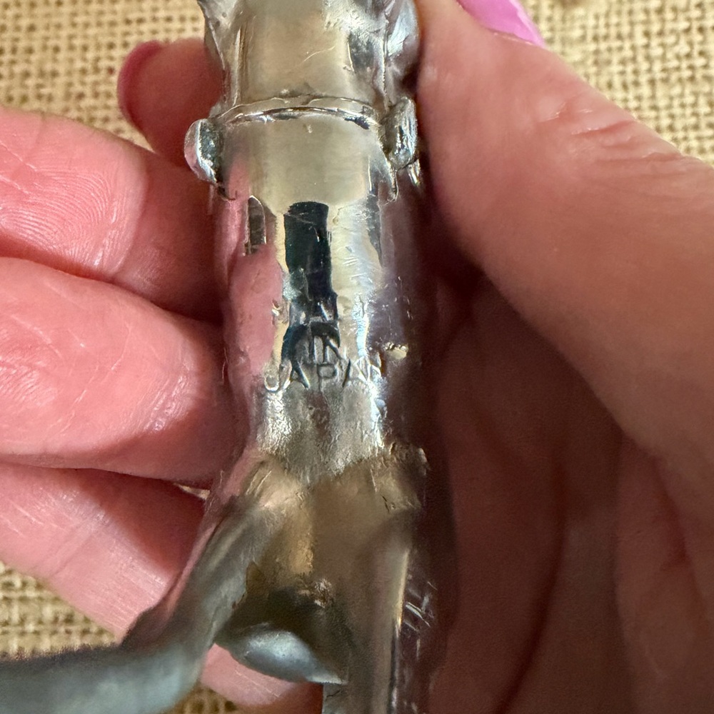 Vintage Japan Silver Metal Horse Figurine - Picture 3 of 9